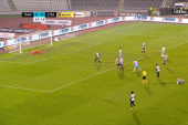 Ovako je Partizan primio gol u Humskoj: Loše postavljena odbrana i sjajna reakcija Bijelovića za pobedu Spartaka (VIDEO)
