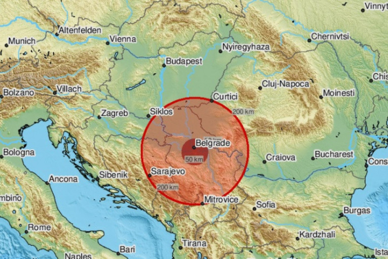 Zemljotres na jugu Srbije: Zatresao se Aleksandrovac pet minuta posle ponoći