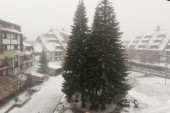 Pao prvi sneg u Srbiji: Marko iz Beograda je fotografisao prve pahulje, kaže da se preko noći sve zabelelo (FOTO)