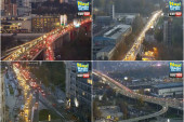 Glavni krivac za gužvu u Beogradu - radovi na Brankovom mostu! Automobili mile prestonicom, kolone su nesnosne (FOTO)