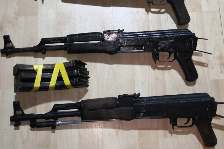 Četiri akcije policije u Pančevu: Zaplenjeni pištolji, puške i meci