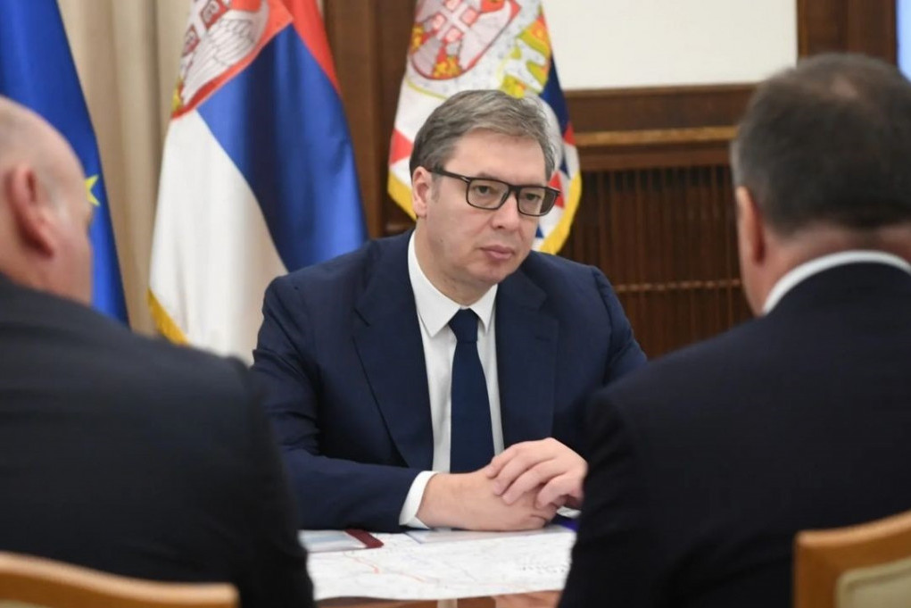 Predsednik Vučić sa predstavnicima kompanije Behtel: Izuzetno dobar razgovor sa partnerima