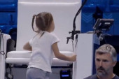 Noletova ćerka Tara pokazala šta joj se dopada u tenisu (VIDEO)