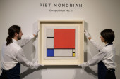 Događaj koji se dešava jednom u nekoliko decenija: Mondrijanova slika prodata za rekordnu sumu (FOTO)