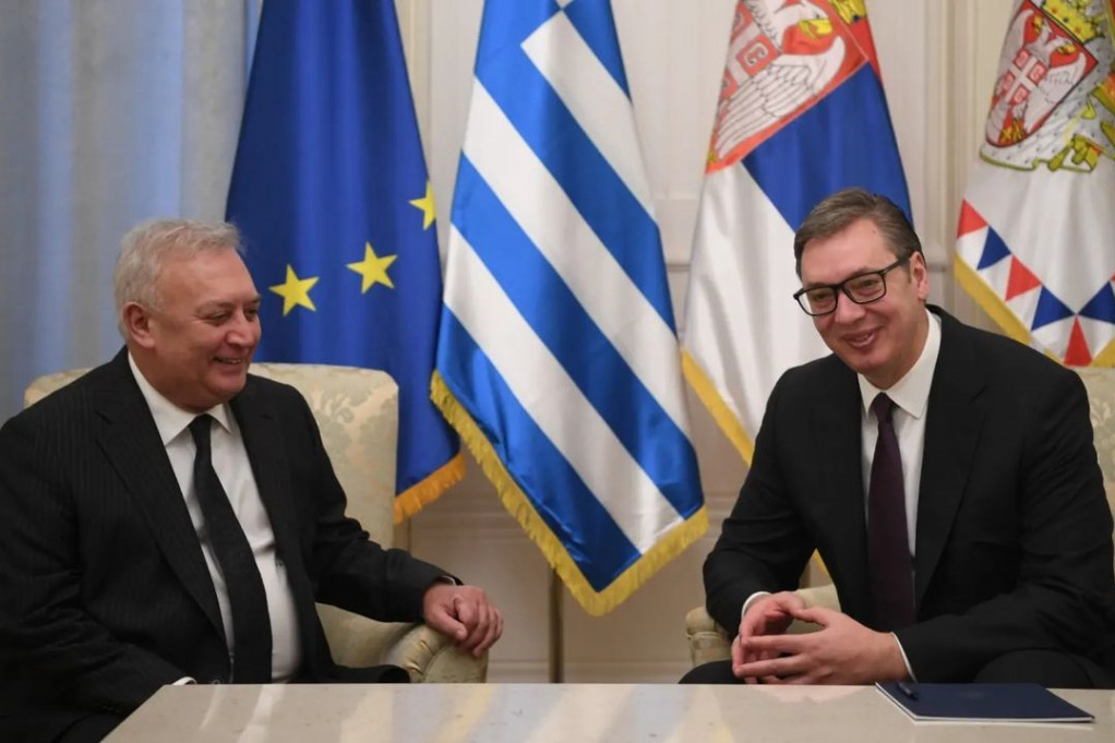Grčki ambasador u oproštajnoj poseti kod predsednika Vučića