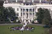 Venčanje u Beloj kući: Udala se unuka Džozefa Bajdena, predsednik SAD ponosan i presrećan (FOTO)