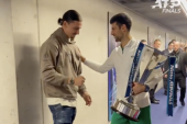 Novakov treći set u Torinu! Ibra i Nole napravili šou ispred svlačionice: Gde si, lave! (VIDEO)