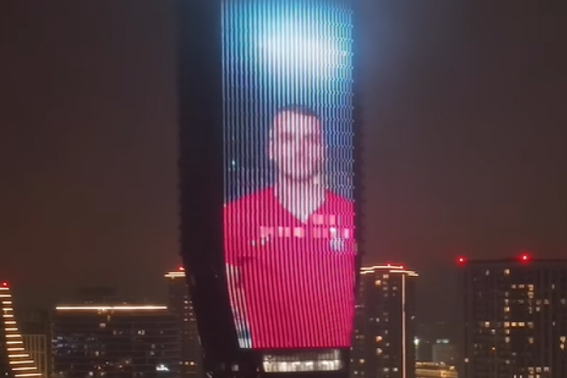 Beograd sija u čast Piksijevih orlova! Sa Kule Beograd poslata snažna poruka (VIDEO)