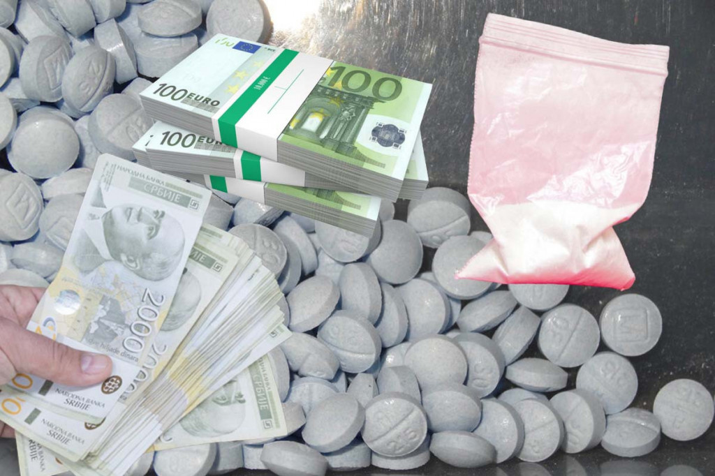 Držao kokain, tablete i novac: Hapšenje u Rumi