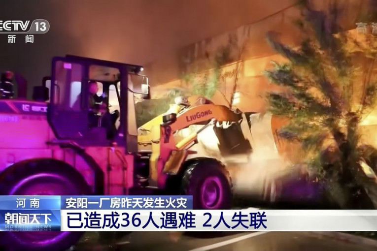 Vatrena stihija odnela 38 života: Požar u fabrici hemikalija u Kini, buldožerom rušili zid! (FOTO/VIDEO)