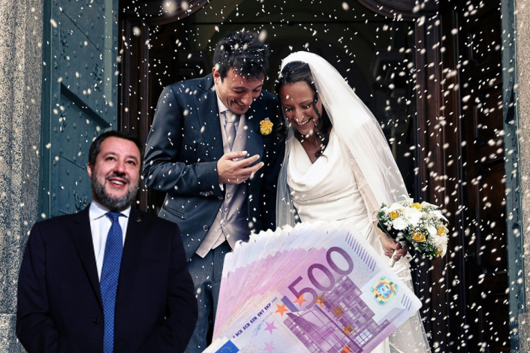 Italijanska vlada "plaća svadbu" ako se par venča u crkvi? Liga podnela predlog za rešavanje jedne od najvećih demografskih kriza u svetu