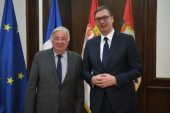 Predsednik se sastao sa Žerarom Laršeom: Francuska jedan od najznačajnijih partnera Srbije
