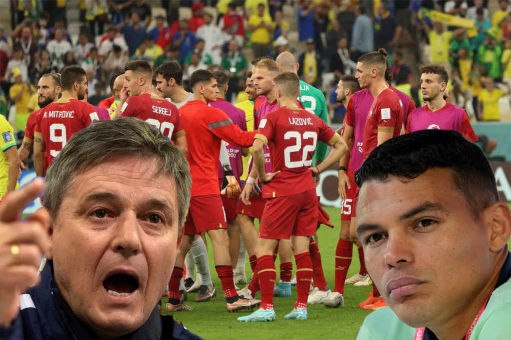 Da je Mitrović bio na 100 odsto, ne bi kapiten Brazila pričao tako: Stojković odgovorio na prozivku Tijaga Silve