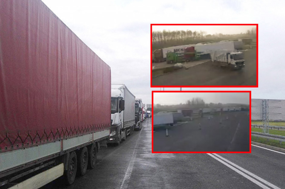 Kamioni "zarobljeni" na Horgošu - čeka se i po pet sati: Kakva je situacija na ostalim graničnim prelazima?