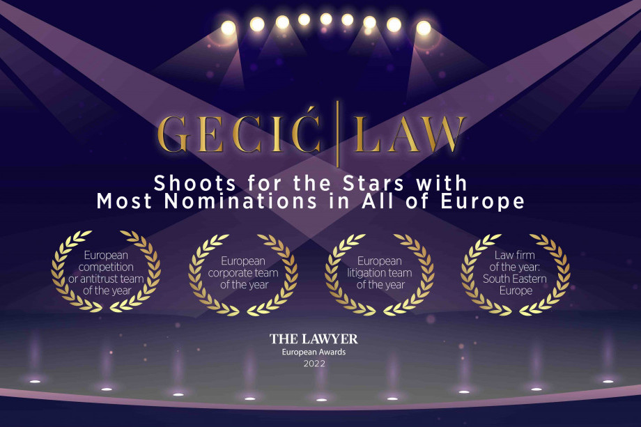 Gecić Law ponovo među najboljima u Evropi u četiri kategorije