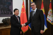 Vučić se sastao sa Hongšanom: Iskreno prijateljstvo Srbije i Kine