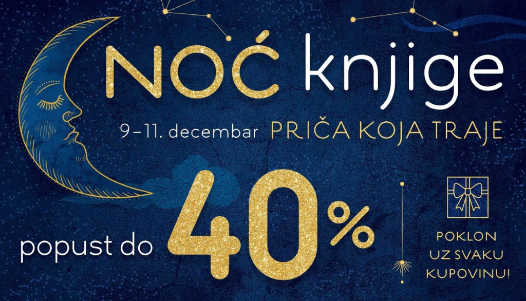 Noć knjige u 33 grada na 59 lokacija: Više od 50.000 naslova domaće i svetske književnosti