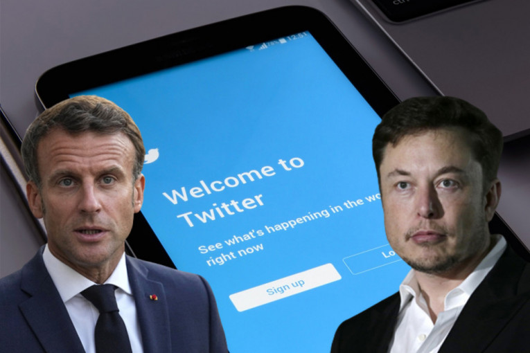 Makron nakon razgovora sa Maskom: Tviter mora da se uskladi sa regulativama EU, moraju da postoje "granice" slobodnog govora