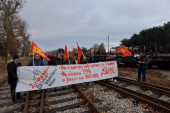 Besni Grci organizovali protest zbog voza koji je prevozio opremu NATO-a:  „Ovo je luka naroda, a ne uporište imperijalista"