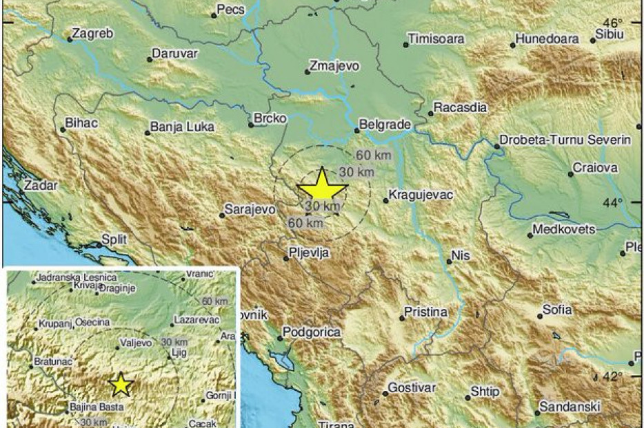 Zatreslo se tlo u Srbiji: Osetio se prilično jak zemljotres!