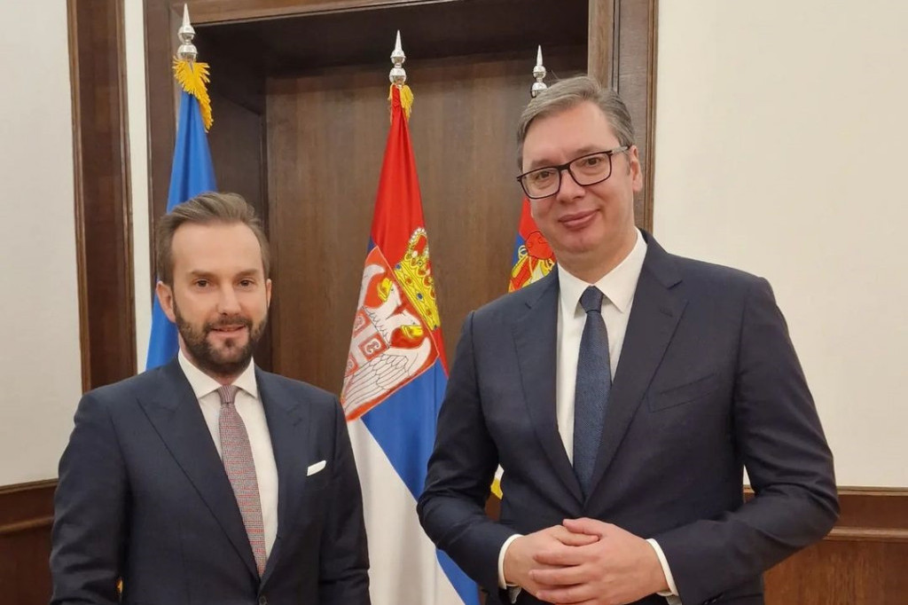 Vučić sa novim direktorom Fondacije "Konrad Adenauer"