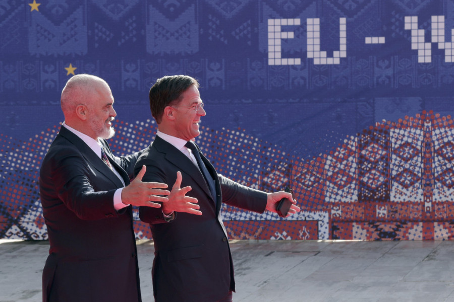 Holandski premijer Mark Rute i Edi Rama