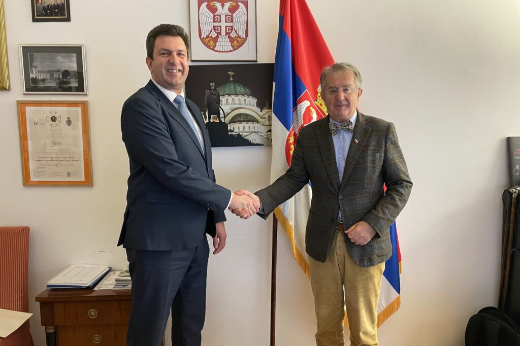 24SEDAM ŠABAC Gradonačelnik se sastao sa ambasadorom Srbije u Austriji