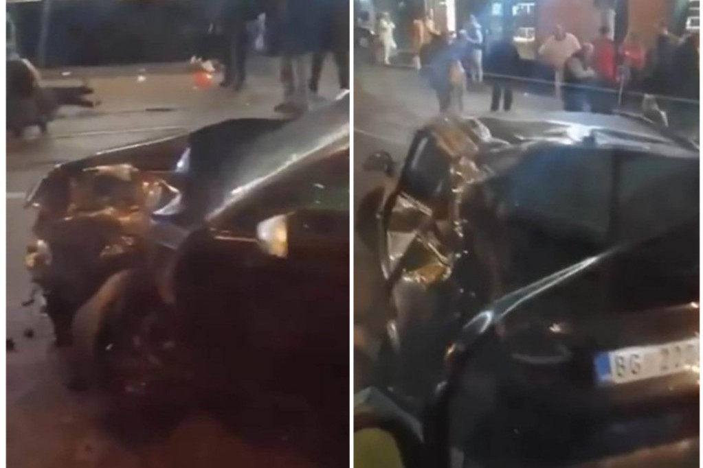 Priveden vozač koji je usmrtio mladića u centru Beograda: Izgubio kontrolu nad audijem i udario u zgradu (FOTO/VIDEO)