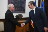 Važni sastanci na Andrićevom vencu: Predsednik Vučić sa ambasadorima SAD i Ujedinjenog Kraljevstva