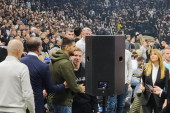 Arena is on fire! Mitrogol došao da bodri svoj Partizan, Grobari u ekstazi! (FOTO/VIDEO)