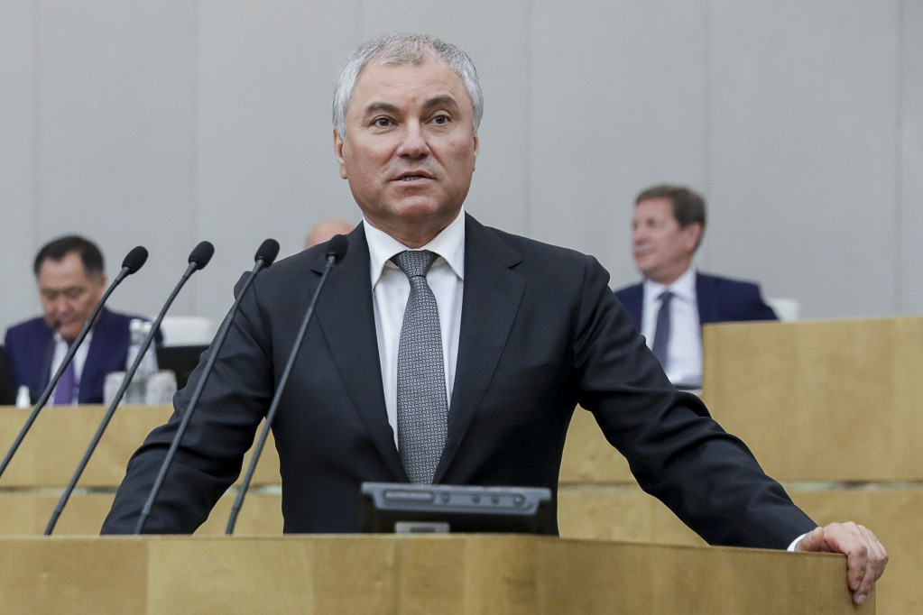 Volodin ocrnio Zelenskog: Naneo je nepopravljivu štetu Ukrajini, sve će se veoma žalosno završiti