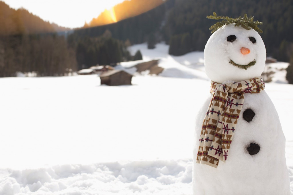 Zima se ne predaje čak i u junu! Pao sneg u Sloveniji, meteorolozi napravili Sneška Belića (FOTO)