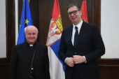 Vučić sa kardinalom Paljom o aktuelnoj situaciji, izazovima i iskušenjima srpskog naroda
