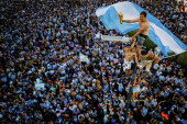 Gori Argentina, stigli su šampioni! Cela nacija na ulicama slavi titulu prvaka sveta! (VIDEO, GALERIJA)