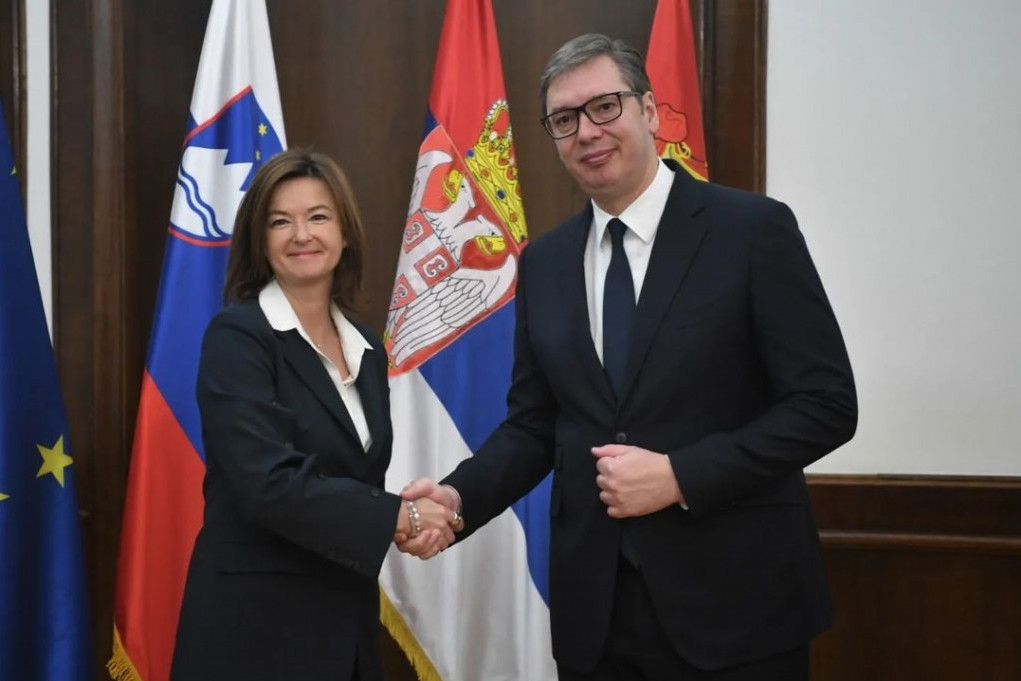 Slovenija je jedan od naših najznačajnijih partnera: Vučić se sastao sa Tanjom Fajon