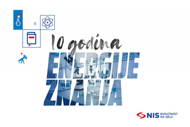 Decenija NIS-ovog programa "Energija znanja": U podršku mladim talentima, obrazovanje i nauku NIS uložio više od 6 miliona evra