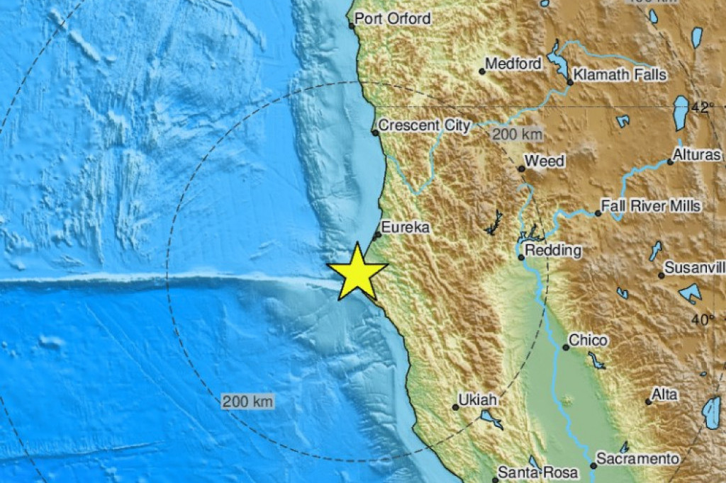Snažan zemljotres od 6,4 stepena u Kaliforniji: Nameštaj se pomerao, nestalo i struje, povređene dve osobe (VIDEO)