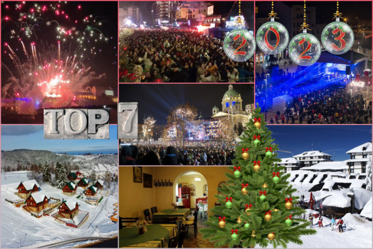 TOP 7 mesta za doček Nove godine: Klubovi, kafane, trgovi i planine! Najluđa zabava biće upravo ovde!