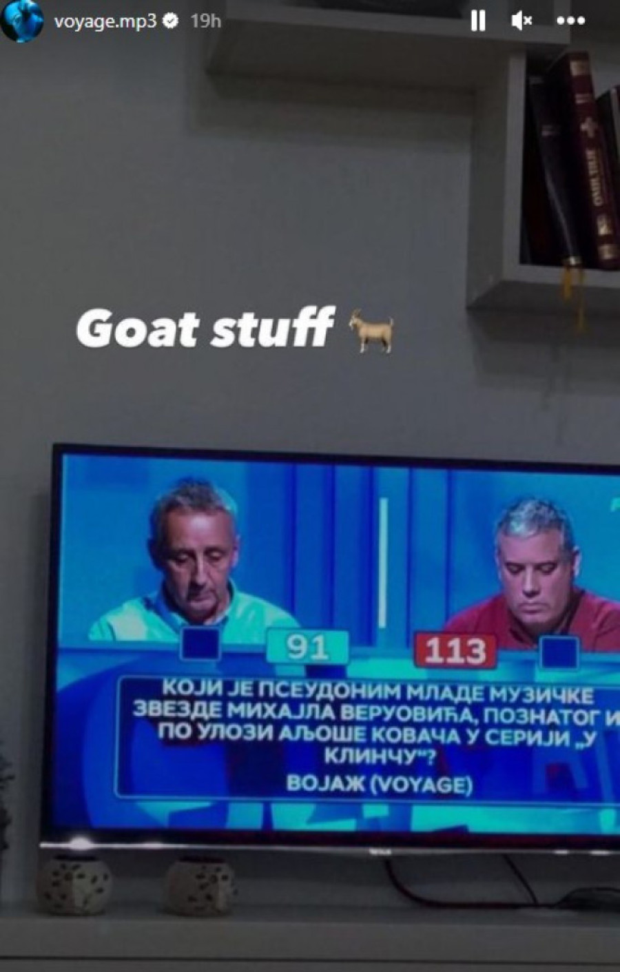 Vojaž završio u „Slagalici”! Reper se pohvalio: Ovo je velika čast (FOTO)