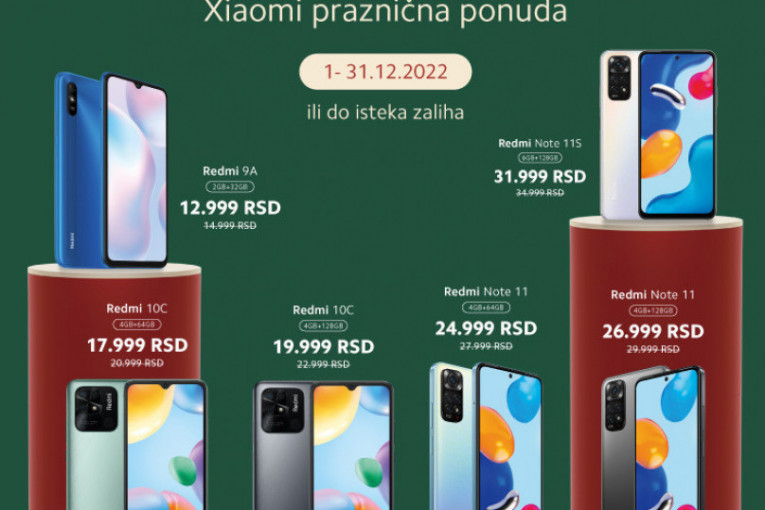 Xiaomi Christmas sales: Posebna ponuda uz koju će vas omiljeni uređaji dočekati ispod jelke