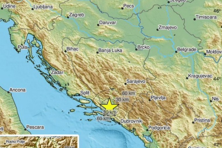 Mostar pogodio zemljotres, osetio se i u Dalmaciji! "Udar bio brz i žestok"