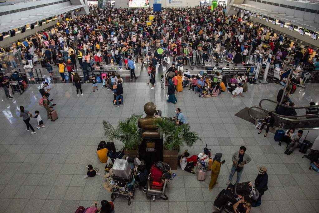 Manila paralisana zbog tehničkih problema: Obustavljeni svi letovi, 56.000 putnika u haosu