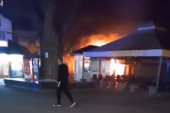 Veliki požar u Vrnjačkoj Banji: Planuo školski restoran, poginula jedna osoba (VIDEO)