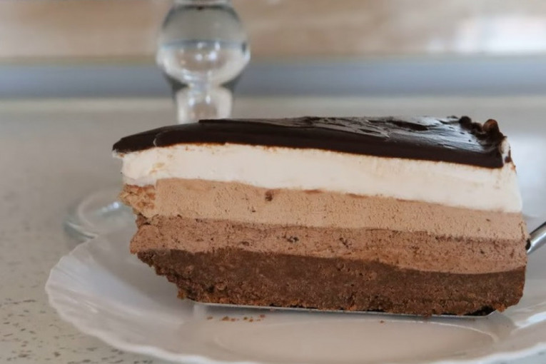 Recept dana: Čokoladna trilogija ili triolada – torta sa tri vrste čokolade za sve koji ne priznaju poslastice bez ove namirnice