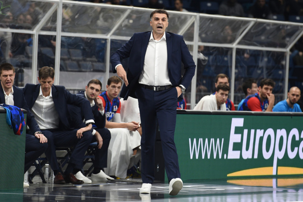 Au, kakve reči trenera Cibone u Areni! Partizan je ekipa za fajnal-for Evrolige, igra najbolju timsku košarku u Evropi!