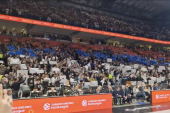 Grobari priredili još jedan spektakl – Arena u znaku Srbije! (VIDEO)