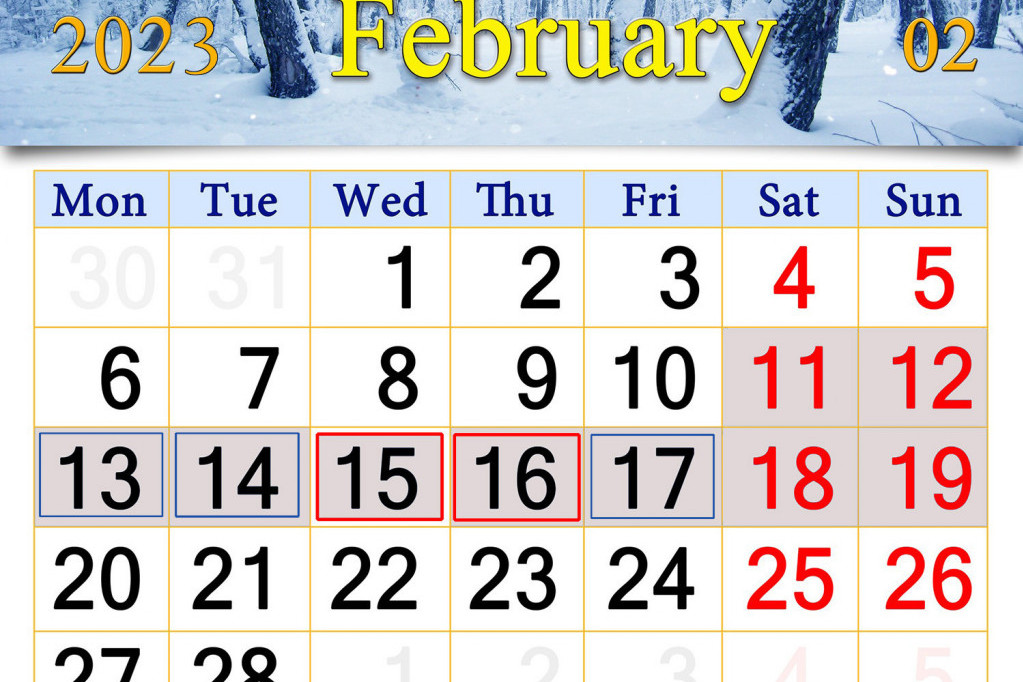 Izračunali smo kako da spojite slobodne dane i napravite 9 dana odmora u februaru