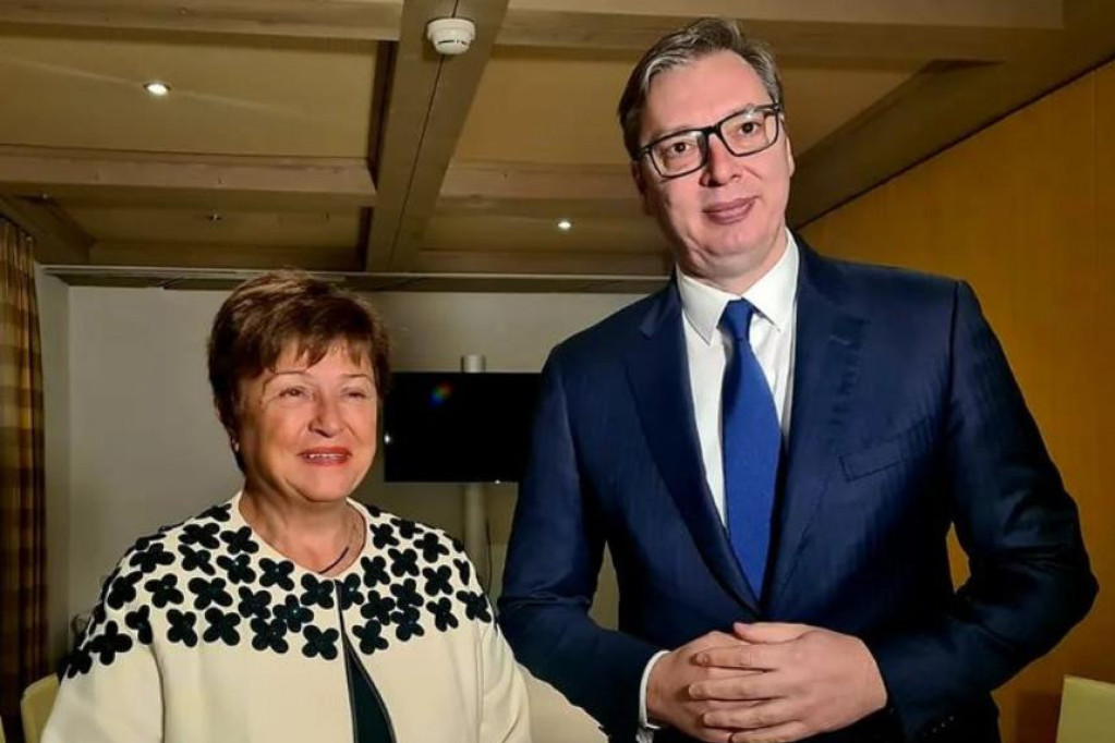Vučić se sastao sa izvršnom direktorkom MMF: Predsednik Srbije saznao nove informacije u rešavanju gorućih ekonomskih problema