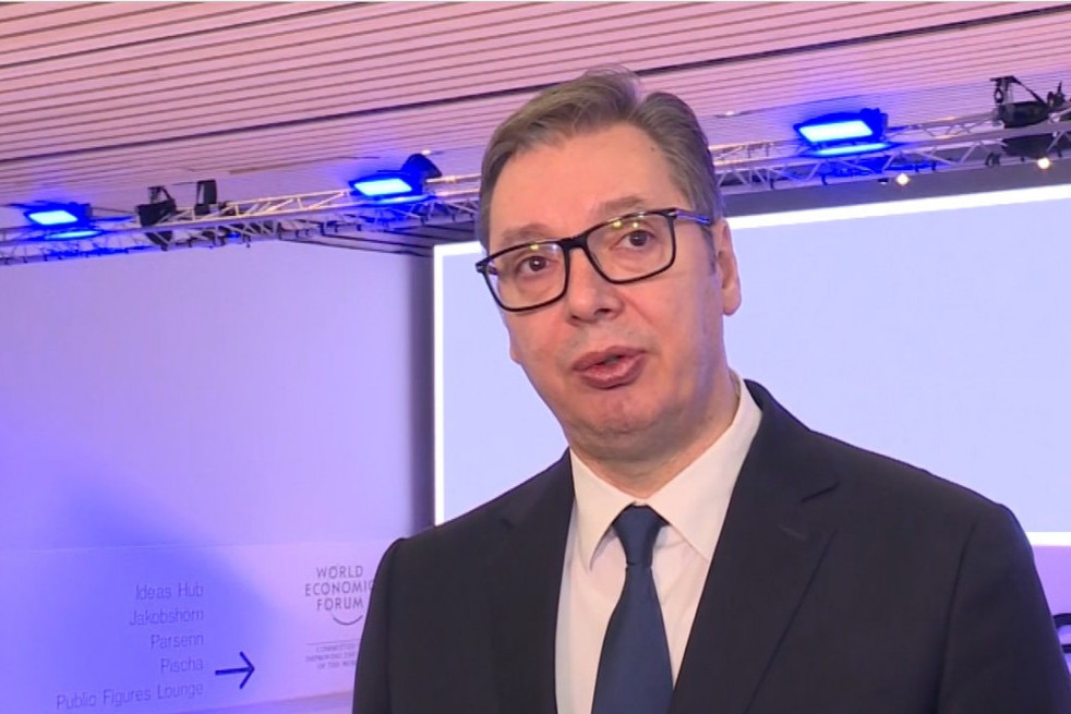 Predsednik Vučić iz Davosa: Predstoji jedan od najvažnijih razgovora o KiM