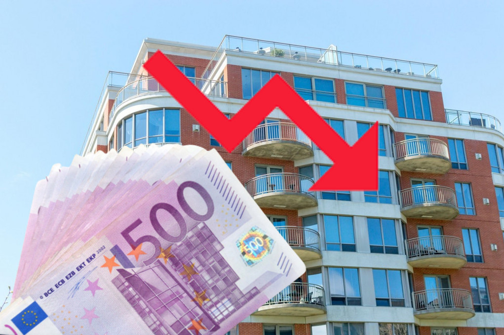 Pada i srpsko tržište nekretnina: Stanova kupljeno 12 odsto manje